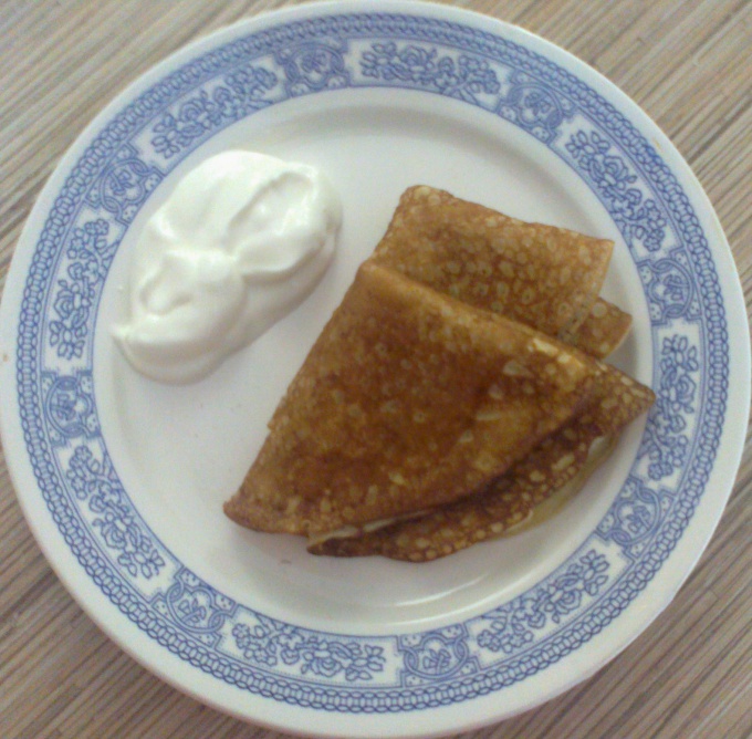 Crêpes pressées