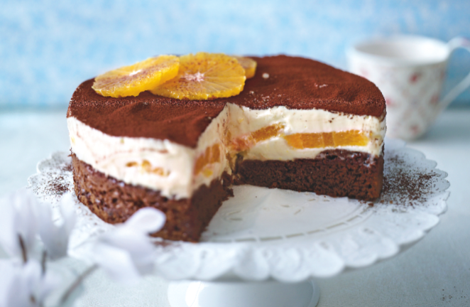 Tiramisu de cuisine aux oranges