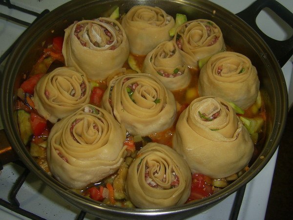 Comment faire des dumplings "Roses"