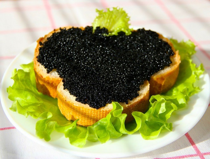 Quels poissons ont du caviar noir