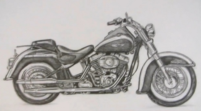 Comment dessiner une moto