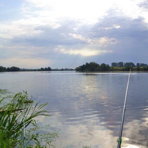 En pêchant près de Moscou