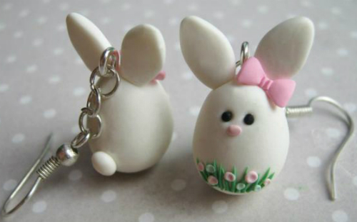 Comment faire des boucles d'oreilles "Lapin de Pâques"