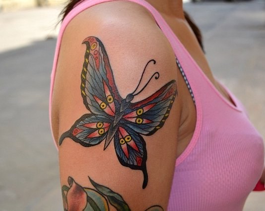 Que signifie un tatouage papillon?