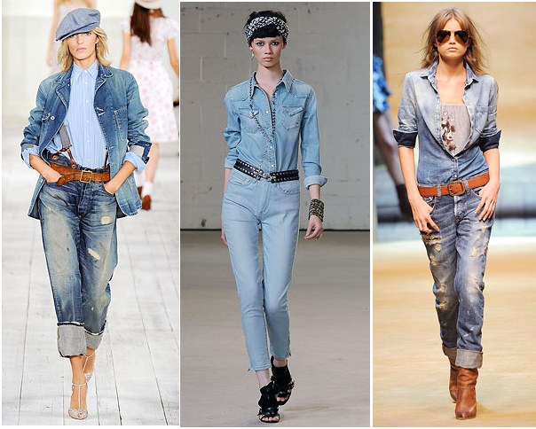 Jeans à la mode à l'été 2014 saison