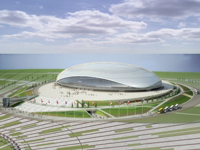 Comment dérober à la construction olympique à Sotchi