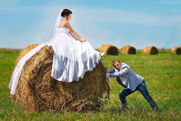 Idées pour une séance photo d'un mariage d'été