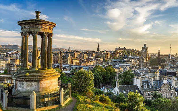 La magnifique capitale de l'Ecosse